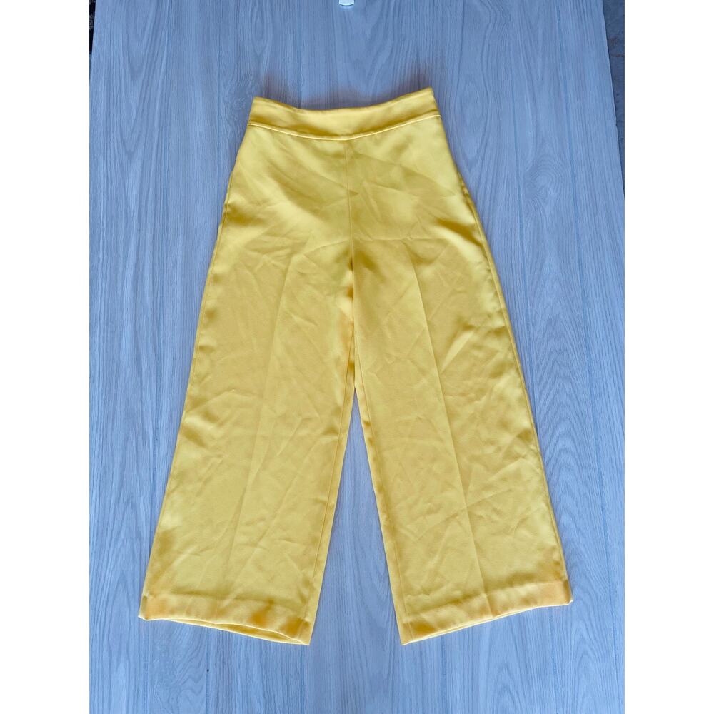 Vibrant Yellow Zara Women's Pants - Picture 2 of 5